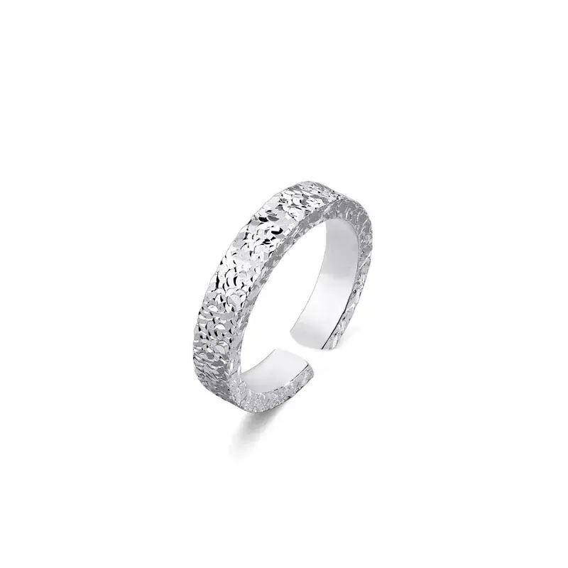New Gold Silver Adjustable Rings Party Fine Jewelry Vintage Charm Geometric Nail Design Accessories Gift