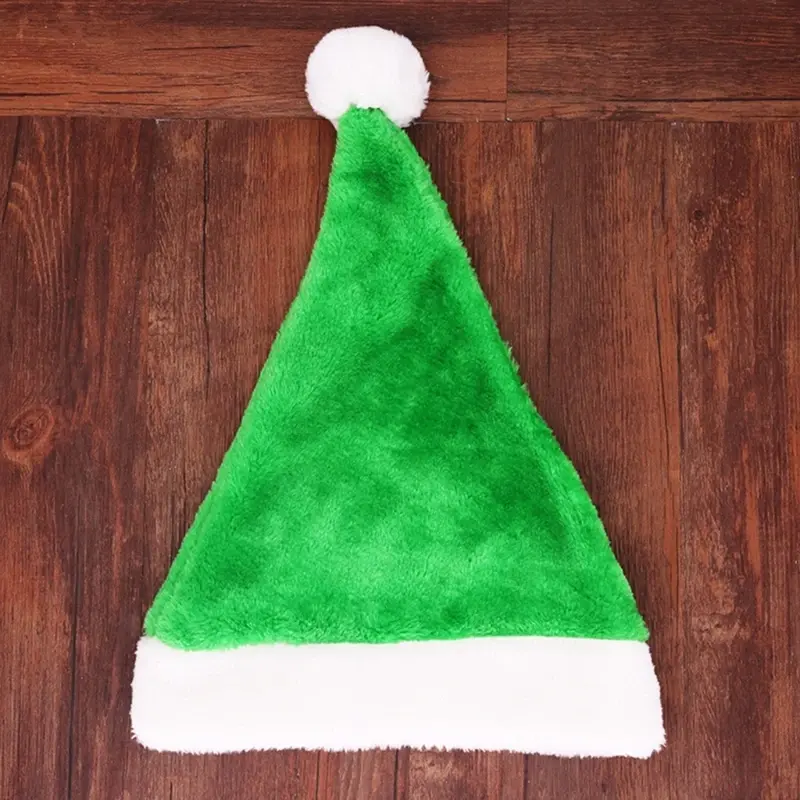 Christmas Santa Hat Unisex Comfortable Creatively Multi Color Adult & Kids Christmas Hat for Xmas Holiday Party