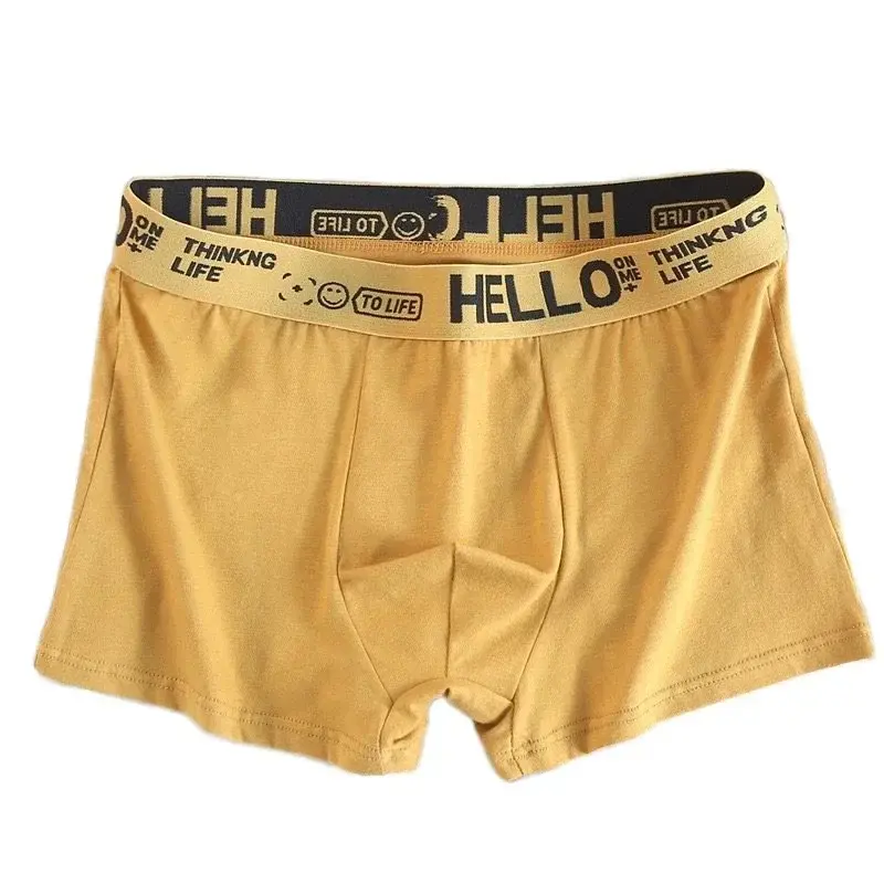 Men's Antibacterial Underwear Boxers Soft Comfortable Breathable Sports Shorts Boxer Underpants Soft Comfortable Male Panties