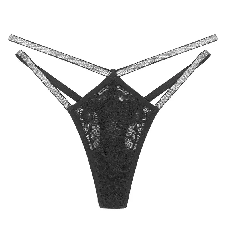 Fashion Sexy Panties Women Double Thin Belt High Waist Thong One Piece Trace Underwear Thongs Women Sexy Panties Women