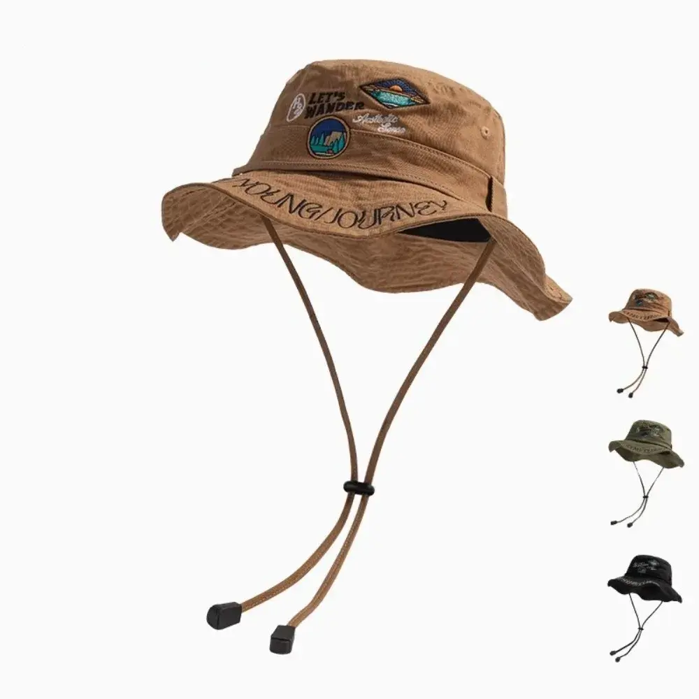 New High Quality Fisherman Hat Women Men Foldable Summer Sun Anti-UV Protection Camping Hiking Mountaineering Caps Outdoor Hat