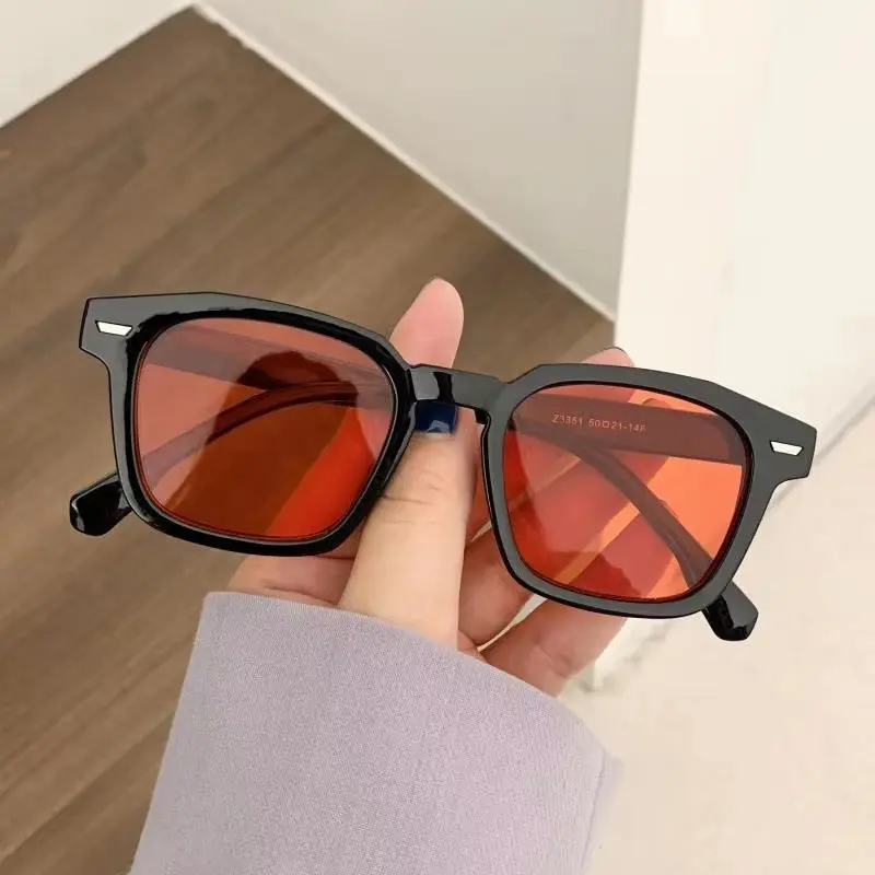Fashion Vintage Sunglasses Unisex Rectangle Luxury Personal Design Retro Sun Glasses Female Lady Eyeglass Cat Eye Casual Goggles