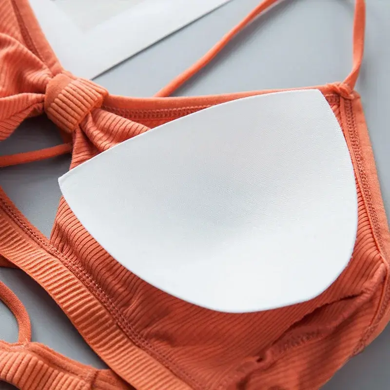 Fashion Sexy Lingerie Seamless Back Hollow Backless Strapless Sport Bra Women Push Up Bralette Brassiere Underwear Bandeau Top