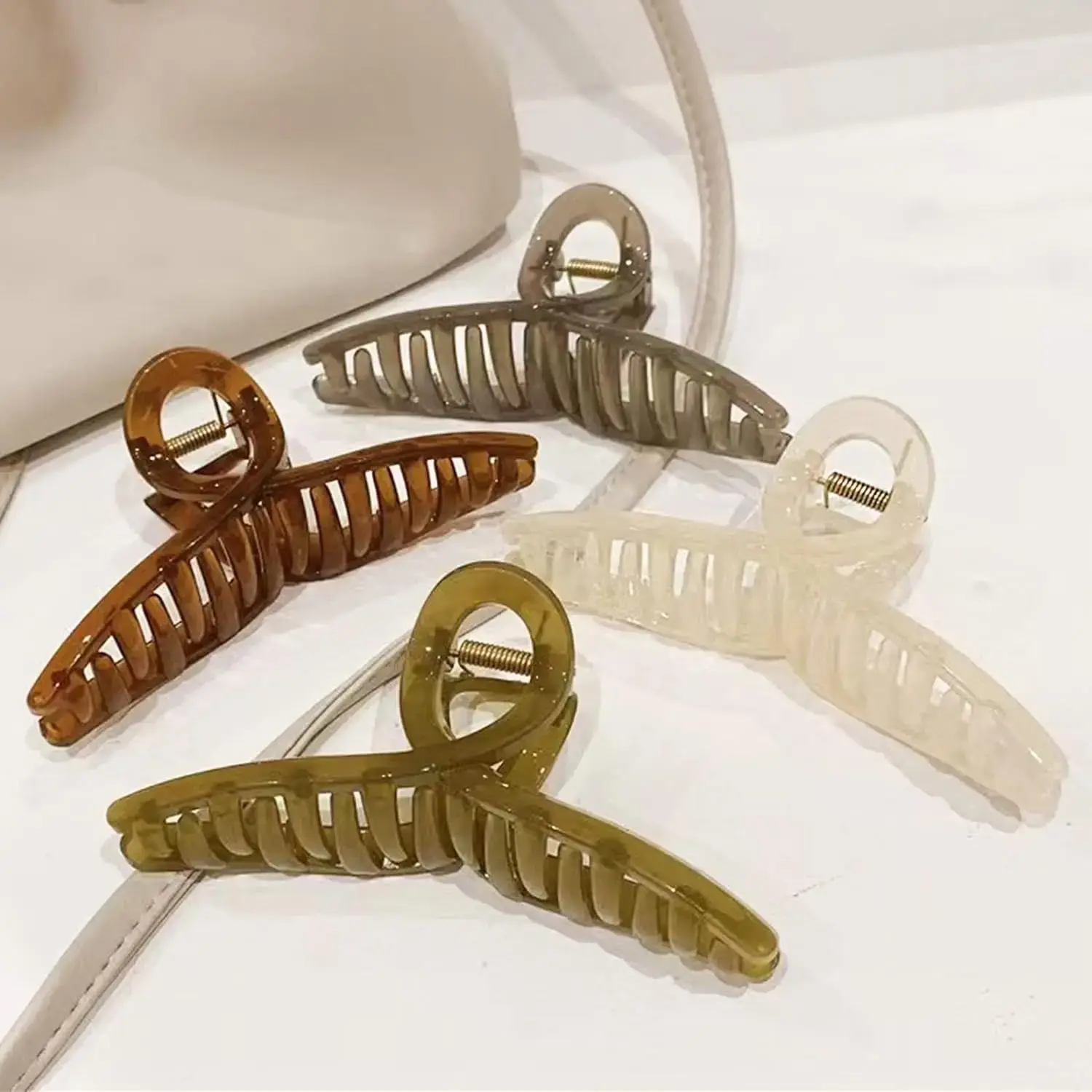 13cm Big Hair Claw Clips Large Butterfly Hair Clips for Women Fashion Clip Larger Size Hair Clip for Girls Headwear Accessories
