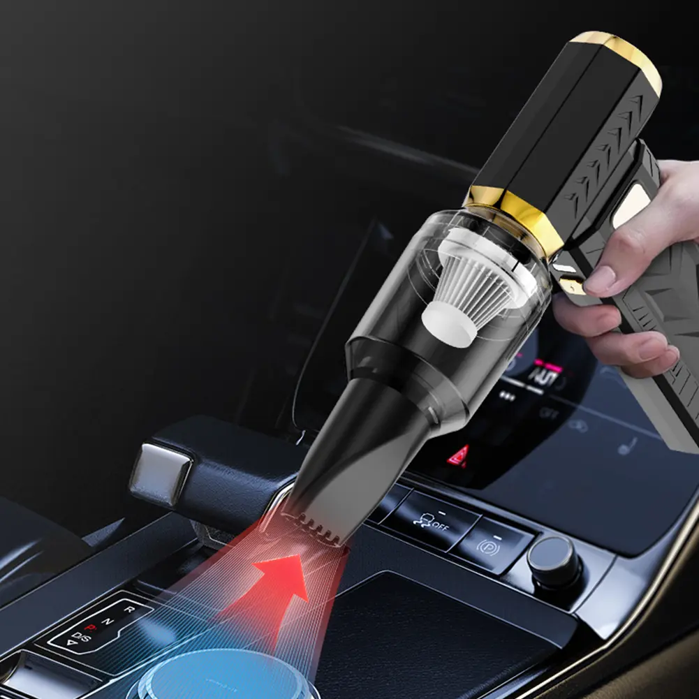 Mini Turbo Jet Fan Adjustable Wind Speed Electric Air Duster Rechargeable Air Blower for Home and Car