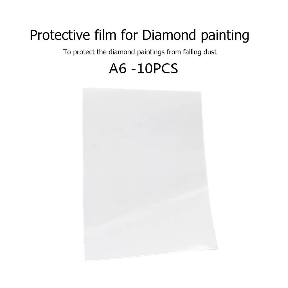 10/20/50pcs Diamond Mosaic Protective Films Professional Diamond Embroidery Release Paper Non-stick Cover for Rhinestone Drawing