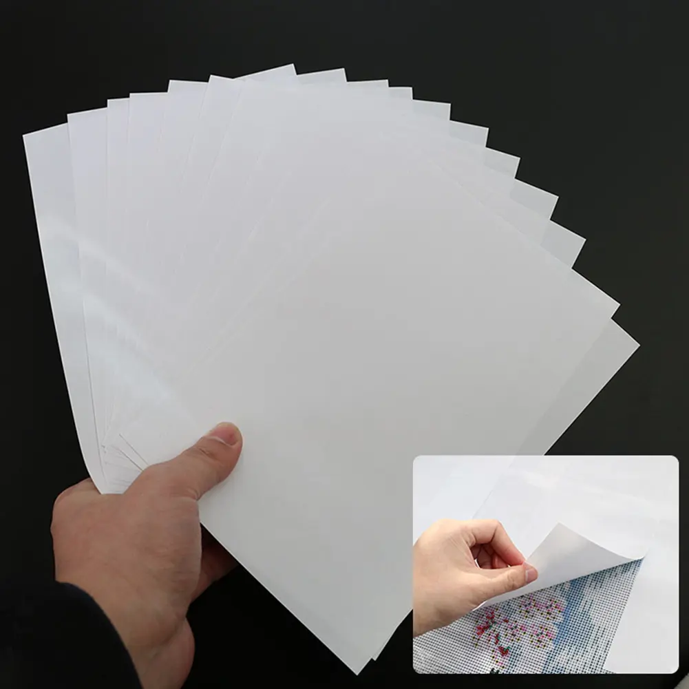 10/20/50pcs Diamond Mosaic Protective Films Professional Diamond Embroidery Release Paper Non-stick Cover for Rhinestone Drawing