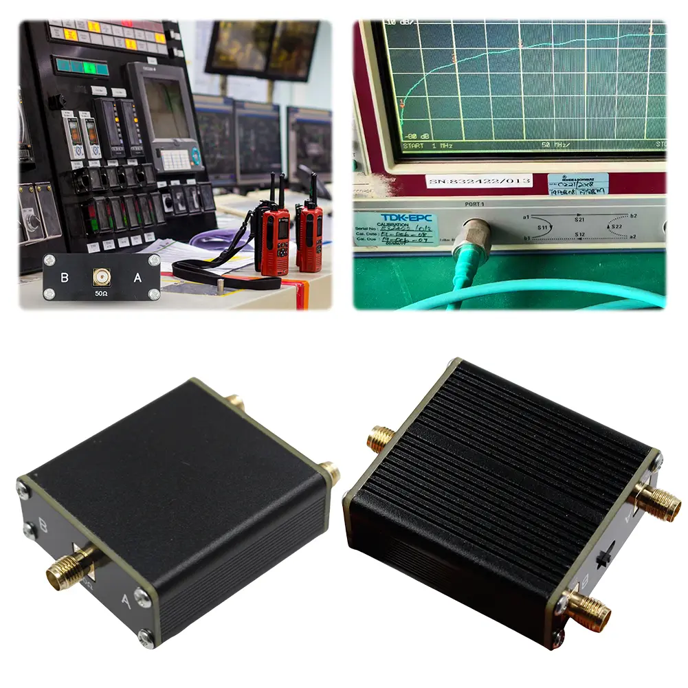 10W 1-to-2 Antenna Switch DC-500Mhz RF Switch High Frequency Switch Portable SDR Transceivers Radio Switch