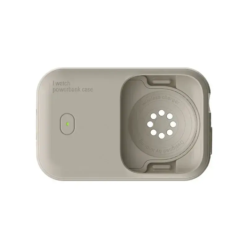 Portable Smart Watch Wireless Charger 1200mAh Power Bank Device for Apple Watch 8 7 6 5 4 SE Ultra for IWatch Fast Charging Case