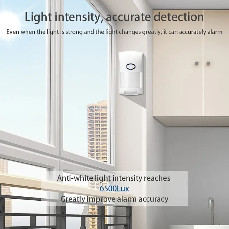PIR Sensor 433Mhz Tuya WiFi Infrared Motion Detector Home Burglar Alarm Sensor Security Protection Remote Monitor Smart Life APP