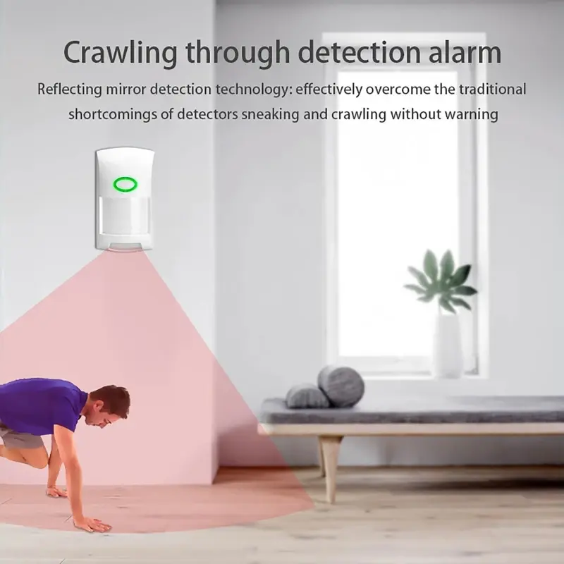 PIR Sensor 433Mhz Tuya WiFi Infrared Motion Detector Home Burglar Alarm Sensor Security Protection Remote Monitor Smart Life APP