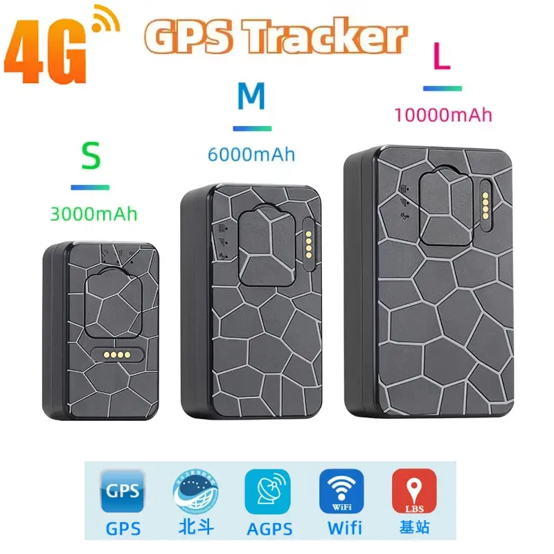 Mini 4G GPS Tracker G50S G50M G50L Tracking Device Person Car Position Trackers Voice Monitor GPRS Locator Magnetic Free Web APP