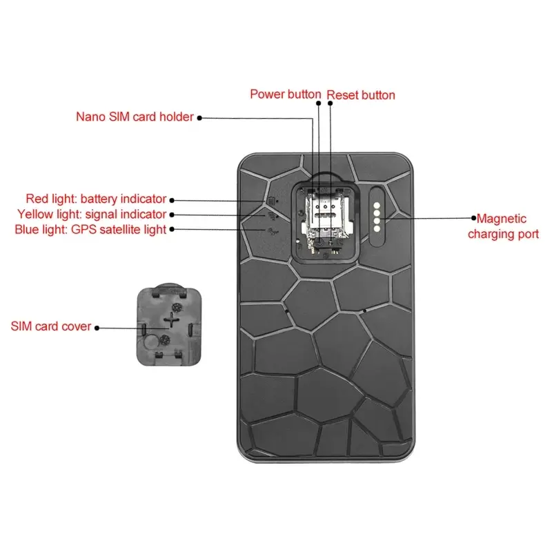 Mini 4G GPS Tracker G50S G50M G50L Tracking Device Person Car Position Trackers Voice Monitor GPRS Locator Magnetic Free Web APP