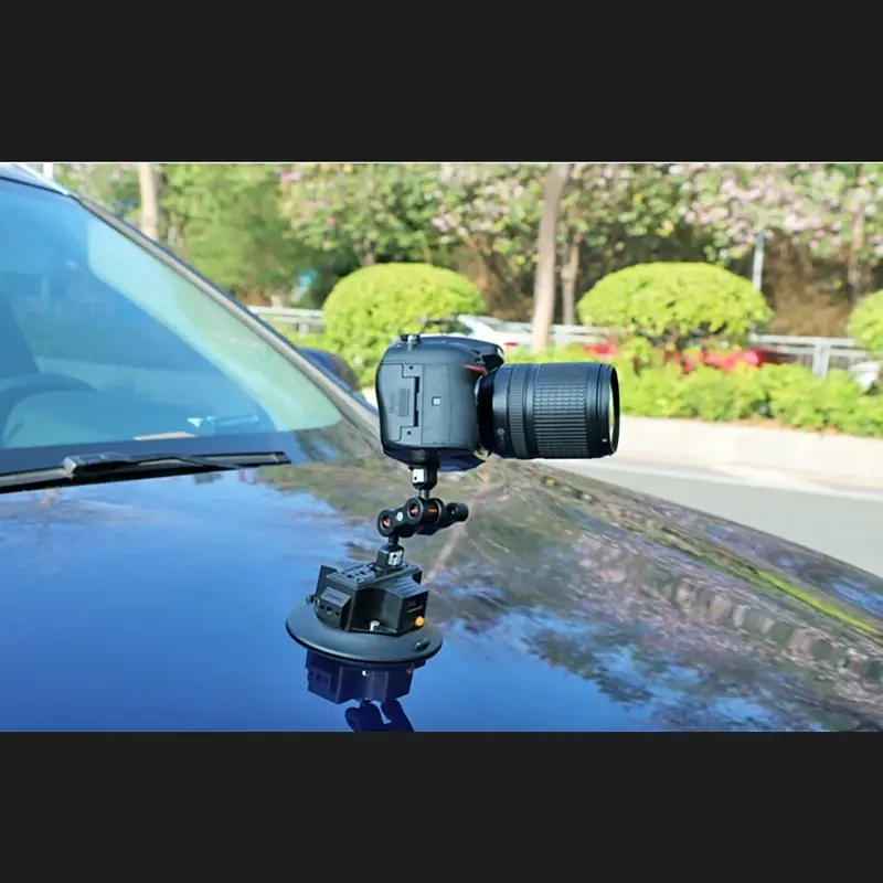 Electric Suction Cup Sports Camera Brackets Car Shooting Bracket Vacuum Action Car Internal & External Fixed Suction Cup Rack