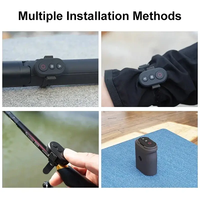 Remote Control Bluetooth Camera Photography Shutter Release Button Controller Compatible with Insta360 X5/X4/Ace PRO2/GOPRO13/12