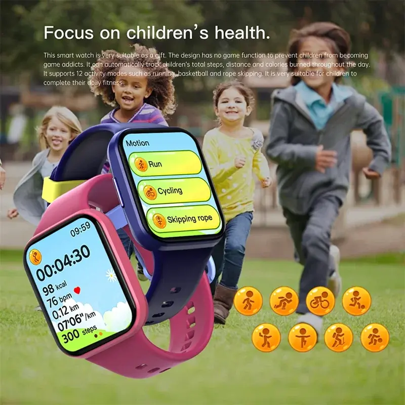 Smartwatches Smart Educational Kids Watches Boy Child Watch Student Toy Smartwatch for Children Pedometer Girl Birthday Gift