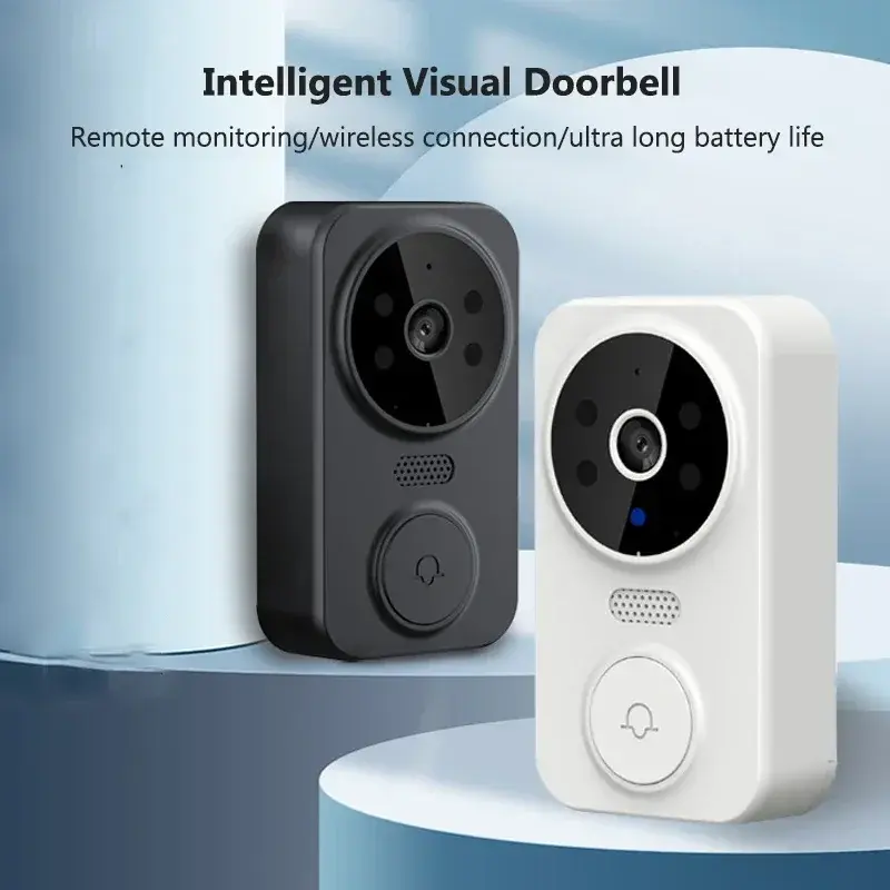 Tuya WiFi Visual Intercom Doorbell Remote Monitor Smart Video Door Bell Front-Door Camera Indoor Outdoor Surveillance Doorbells