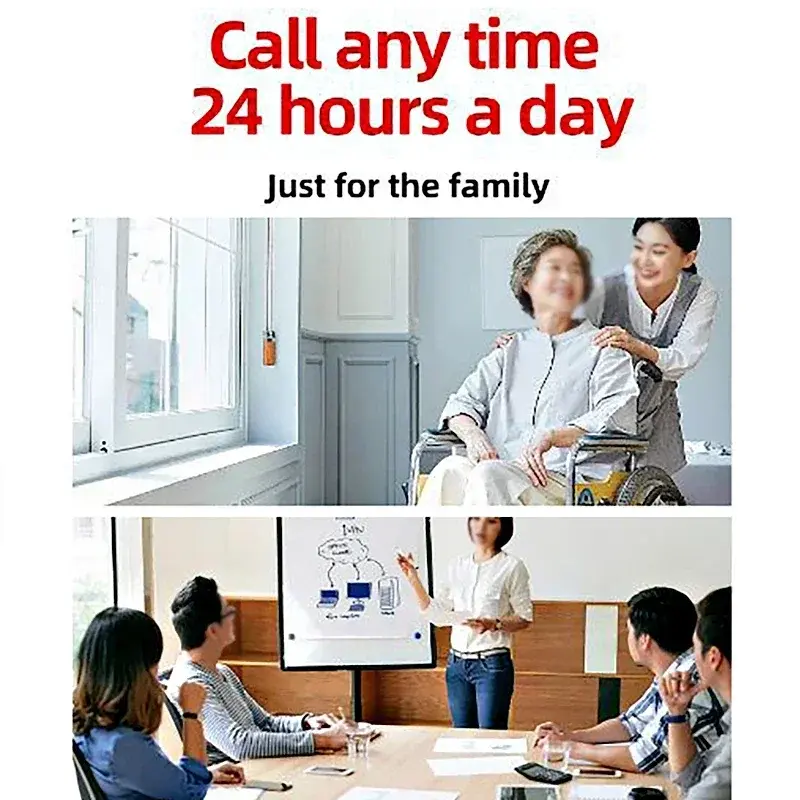 Wireless Intercom Doorbell 1000m Long Distance Door Phone Two Way Audio Voice Sender&Reciever for Hospital Hotel Call Door Chime