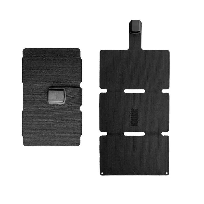 6V Portable Solar Panel 12W with USB USB-C Ports Folding Solar Cells Charging for Cell Phone Power Bank Outdoor Camping Hiking