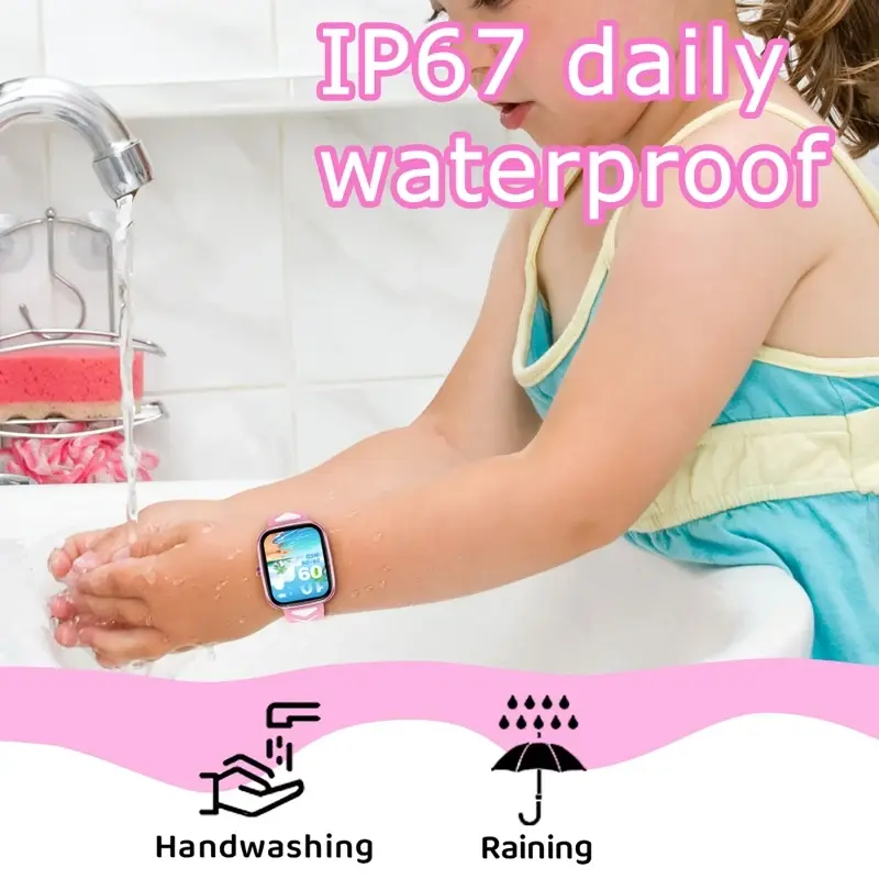 Teenage Smartwatch Kids Smart Real-Time Sleep Health Monitoring Heart Rate Blood Oxygen 20 Sports Modes Watch 230mAh IP67