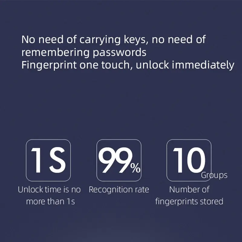 3 In 1 Tuya APP Fingerprint Password Combination Padlock Portable Padlocks USB Charging for Locker Luggage Gym Smart Door Lock