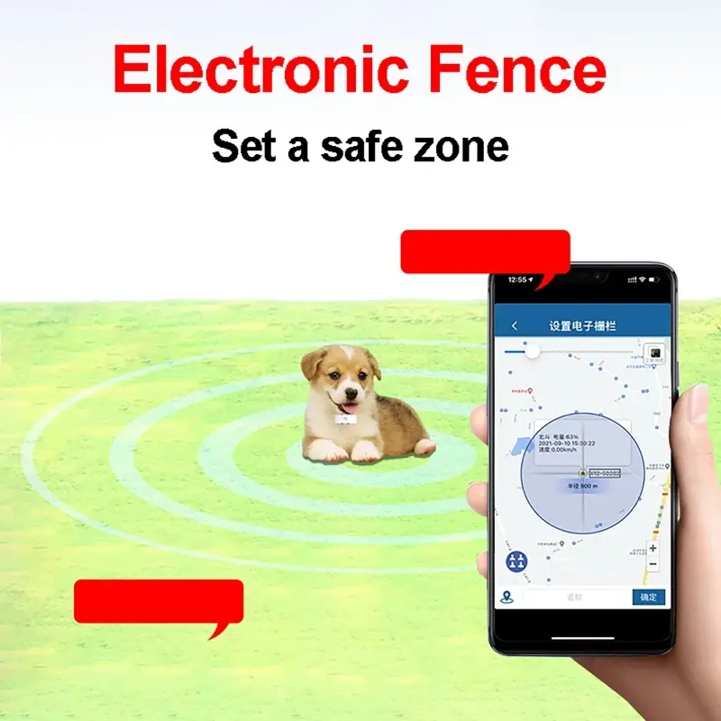 Realtime Anti-Lost 4G Dog Cat GPS Tracker for Pets GPS Locator Remote Location Tracking Animal Finder IP67 Smart Pet Trackers