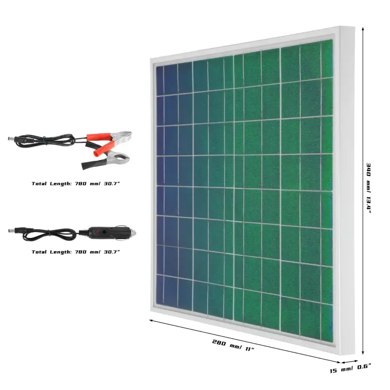 300W PET Aluminum Frame Monocrystalline Solar Panel Portable Outdoor Solar Charging Panel with Solar Charging Controller
