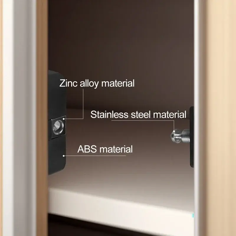 Smart Tuya Bluetooth Cabinet Door Lock,App Remote Control Monitoring,Keyless IC Card Unlock Door Locker Furniture Drawer Lock