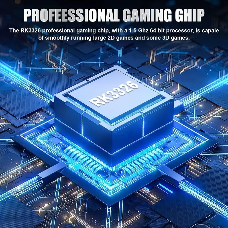 4.0inch 40000+ Games Portable Game Consoles Retro Handheld Game Players Console IPS Screen 3800mAh Long Battery Dual Joystick