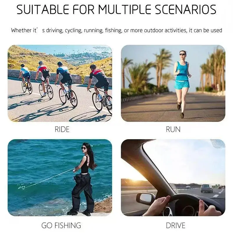 HD 1080P WIFI Glasses Cameras Outdoor Bicycle Motorcycle Security Protection Sunglasses Video Camera Polarized Lens Sports Cam