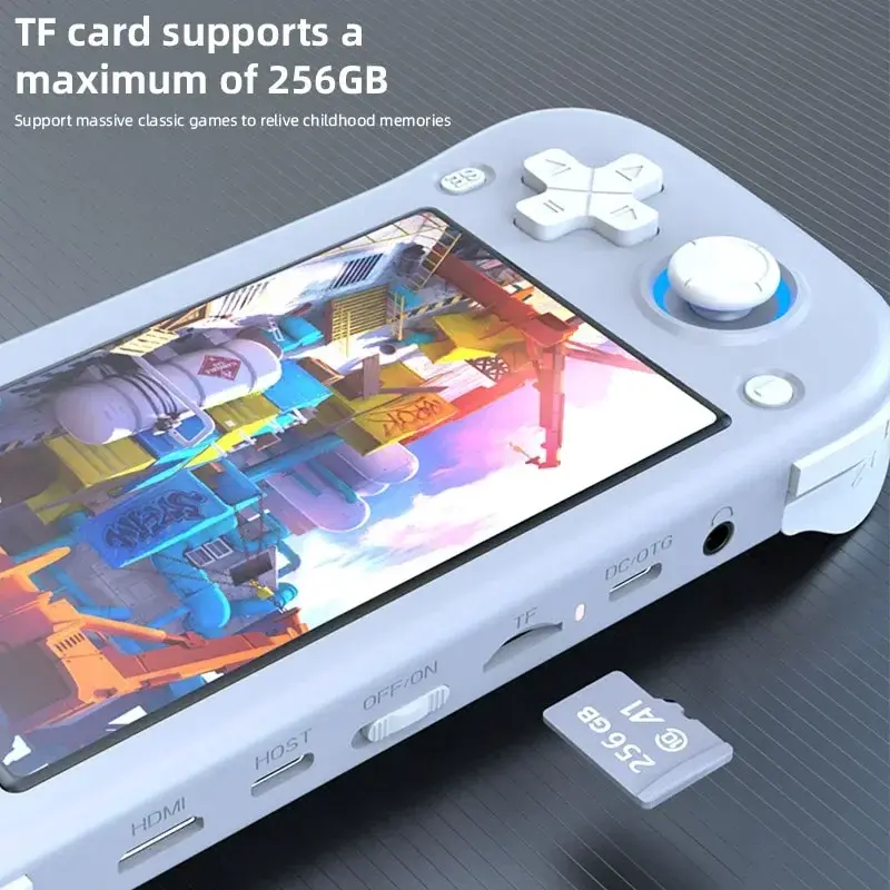 Open Source XF43 Retro Handheld Game Console Linux System Gaming Video Players Console Portable Pocket Device up to 22000+ Games