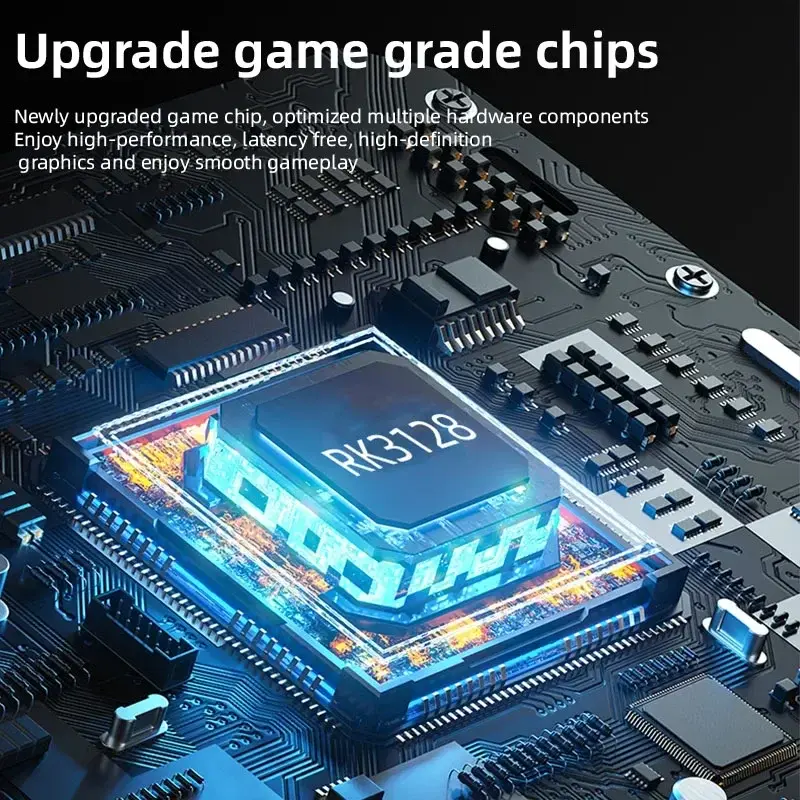Open Source XF43 Retro Handheld Game Console Linux System Gaming Video Players Console Portable Pocket Device up to 22000+ Games