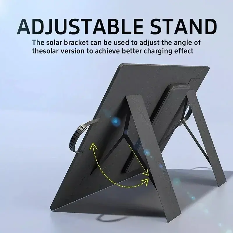 Solar Panel Kit Complete Camping 1000W /m² Foldable Solar Power Station Portable Generator Charger 18V for Car Boat Caravan Camp