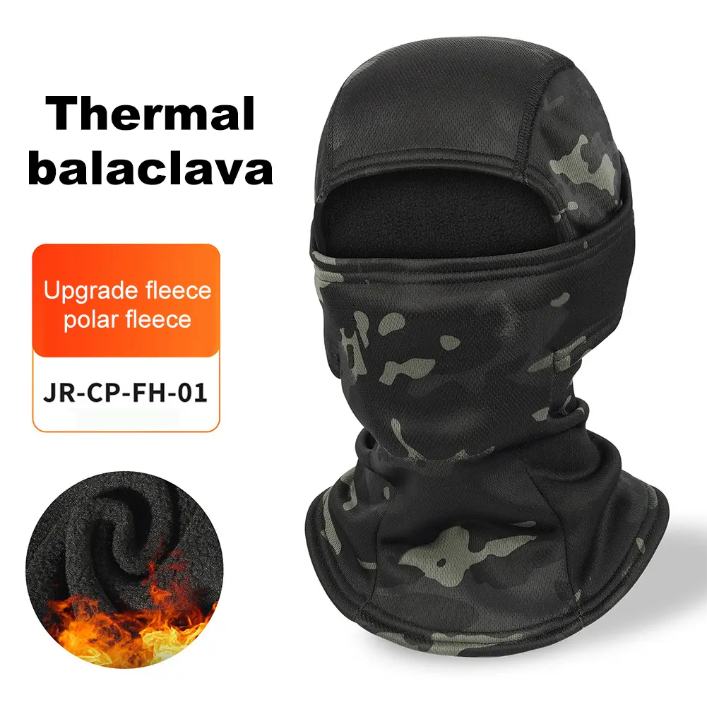 Thermal Neck Warmer Hood Windproof Winter Warm Mask Cycling Full Face Mask Motorcycle Mask Helmet Lining for Cold Weather