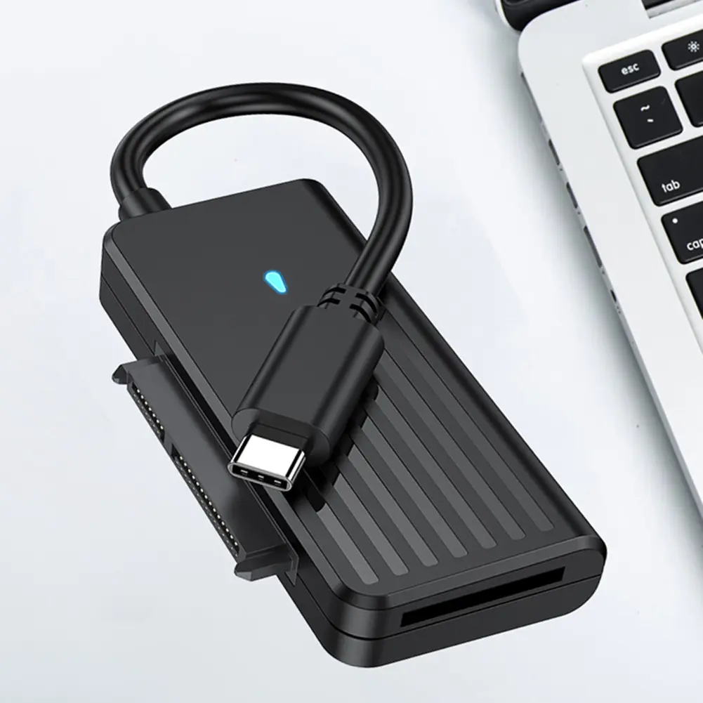 External Adapter M.2 NGFF Solid State Converter USB3.0 To SATA Adapter Cable 5Gbps 2.5/3.5 Inch NVME for Desktop Laptop