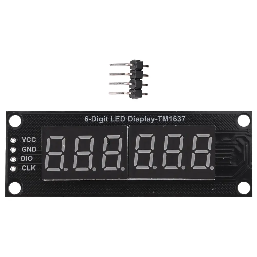 TM1637 LED Display Module for Arduino 6-Digit 7-Segment 0.36''/0.56 Inch Time Clock Indicator Tube Module Red/Blue/Green/Yellow