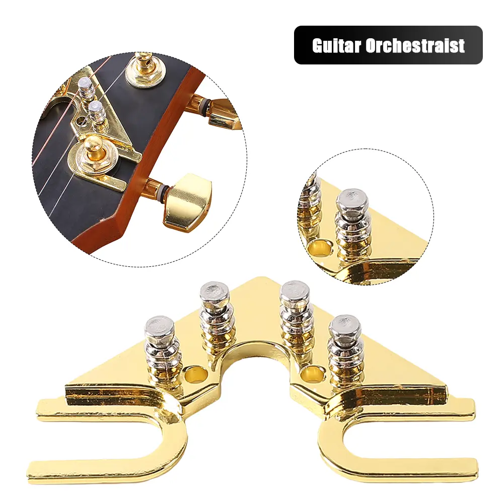 New B2/B3/B4 Guitar Lock String Tuner Chrome Guitar Locking Tuning Key Pegs Guitar String Butler for Electric Guitar Accessories