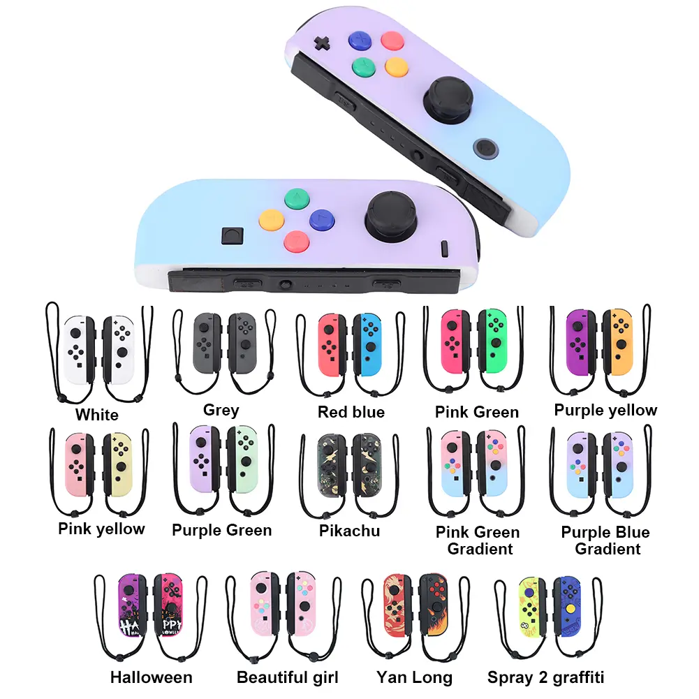 Bluetooth-Compatible Console Controller Wake Up Function For Switch Wireless Controller with Hand Strap