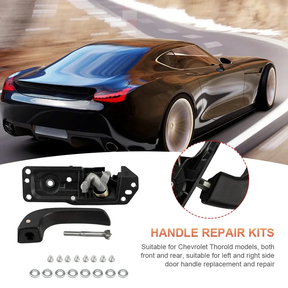 Car Interior Door Handle Repair Kit 20833606 20833602 Door Handle Fixing Kit Left Right for Chevy Silverado 1500 2500 2007-2013