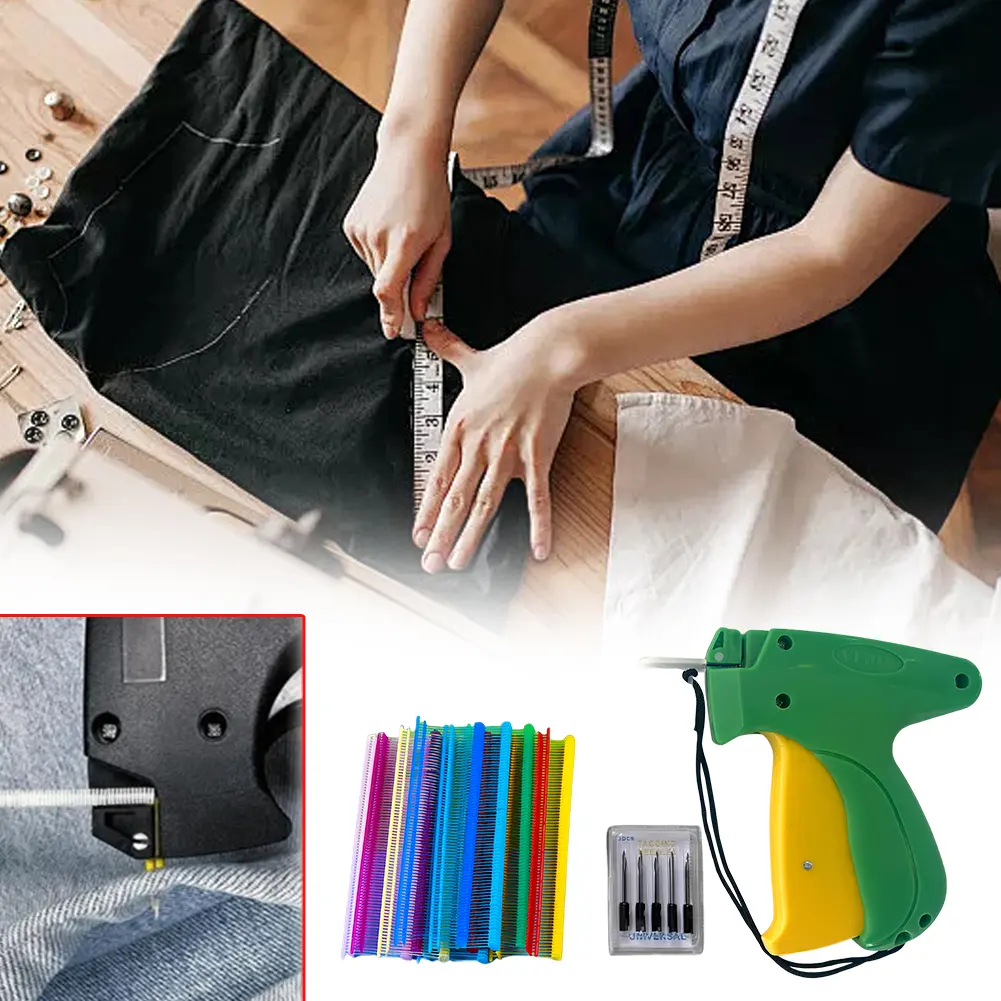 Quick Clothing Fixer Garment Sewing Tool Handheld Clothing Sewing Machine Mini Stitch Hemming Gun Micro Tagging Gun for Clothes