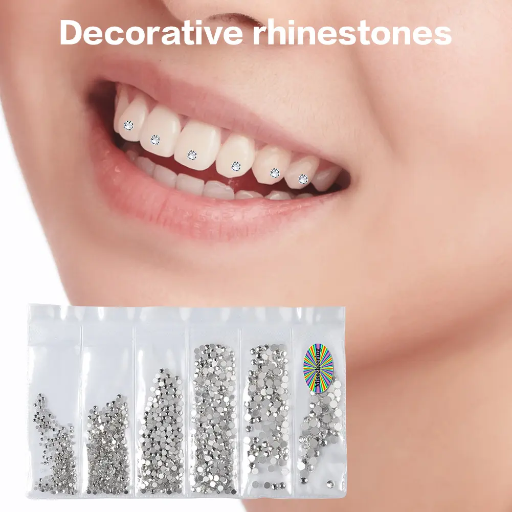 Teeth Diamond Tooth Rhinestones Dental Rhinestones Teeth Whitening Teeth Decoration Dental Crystal