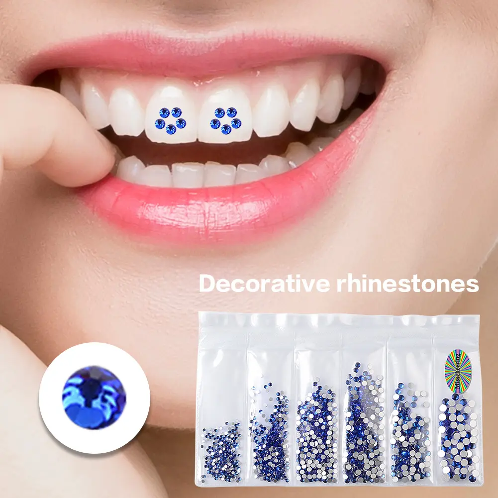 Teeth Diamond Tooth Rhinestones Dental Rhinestones Teeth Whitening Teeth Decoration Dental Crystal