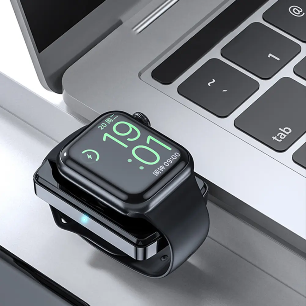 2 in 1 Magnetic Wireless Charger USB C Fast Watch Charger for AirPods 2/3/Pro/4 for Apple Watch Series 10 9 8 7 6 SE 5 4 3 2 1