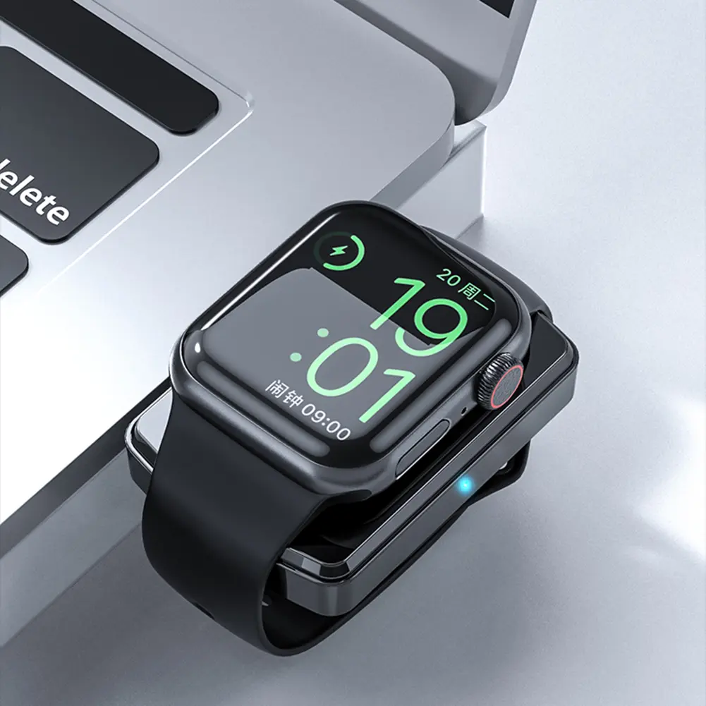 2 in 1 Magnetic Wireless Charger USB C Fast Watch Charger for AirPods 2/3/Pro/4 for Apple Watch Series 10 9 8 7 6 SE 5 4 3 2 1