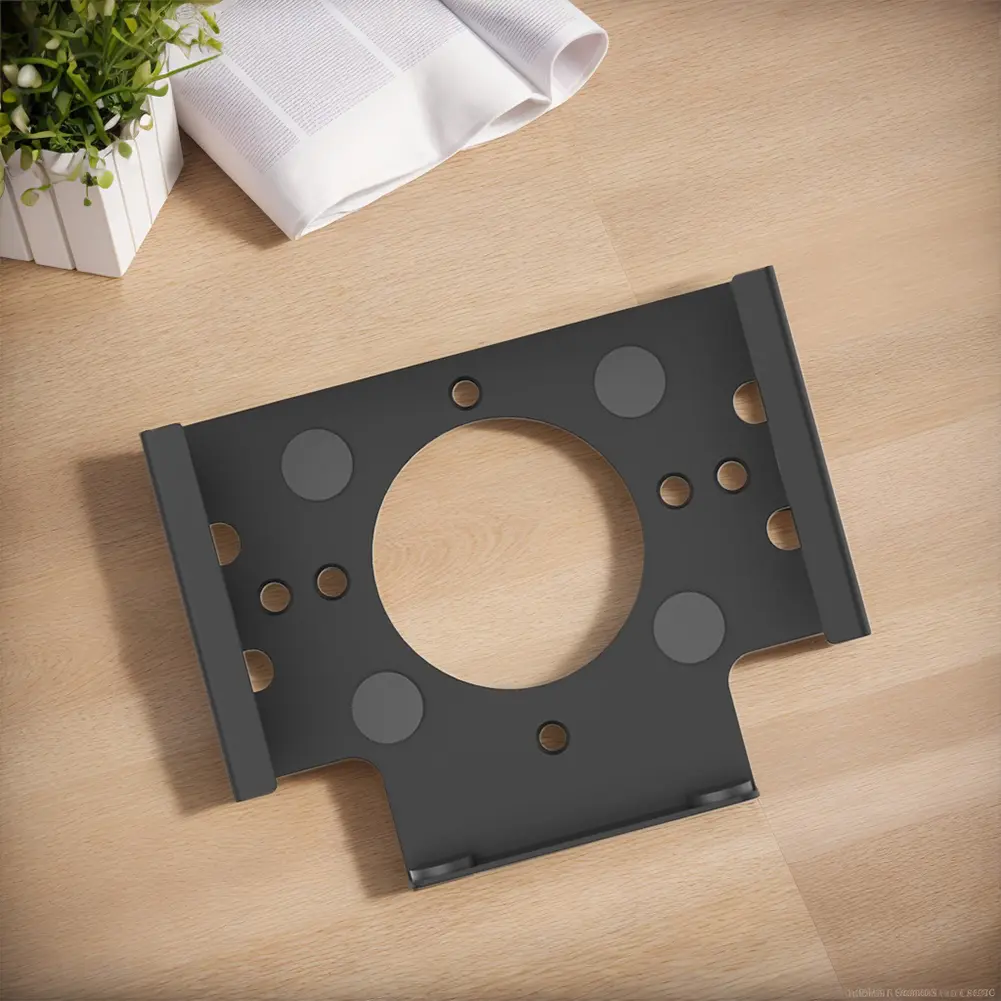 Metal Mount Holder Bracket Wall Mount Stand Under Desk Stand Accessories for Mac Mini M4/M4 Pro 2024