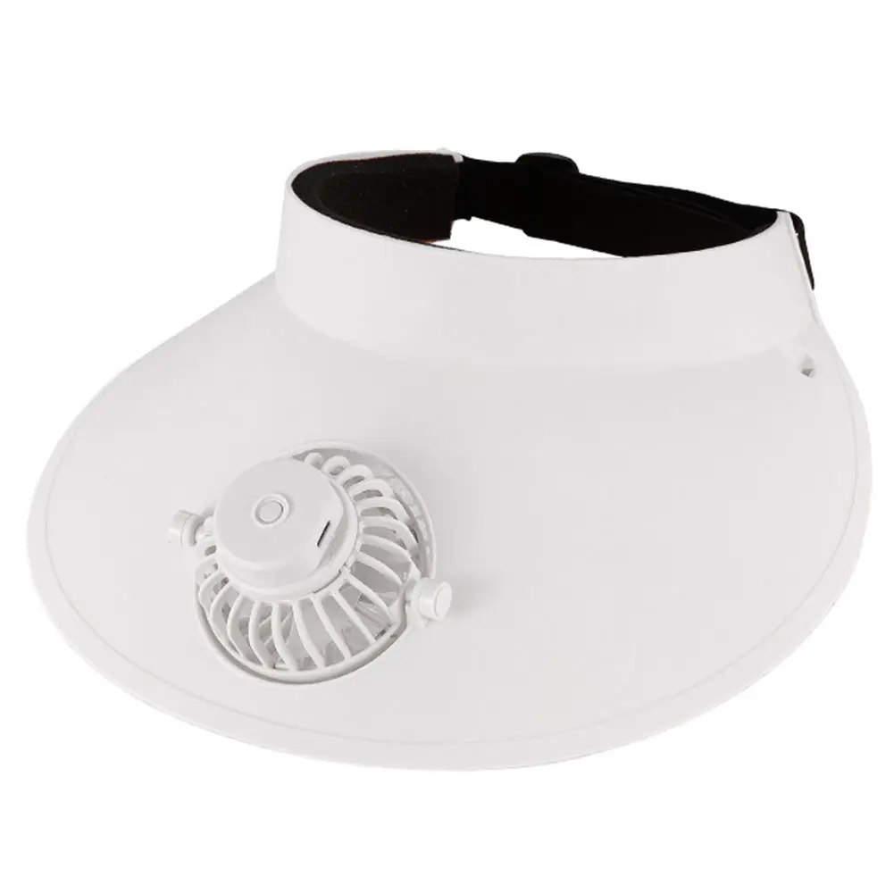 Empty Top Cap with Fan Three Temp Settings Breathable Cooling Fan Hat Beach Hat for Women for Sun Protection and Outdoor