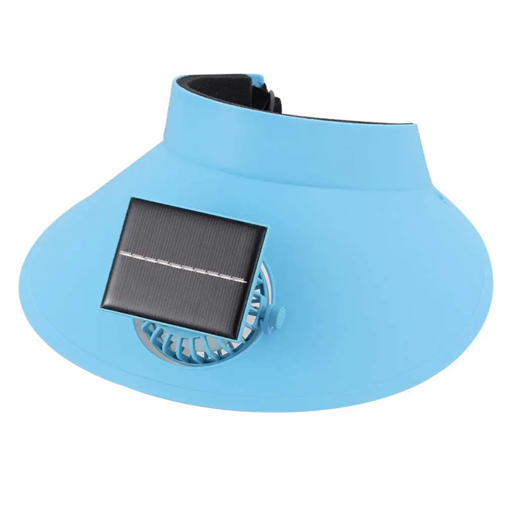 Empty Top Cap with Fan Three Temp Settings Breathable Cooling Fan Hat Beach Hat for Women for Sun Protection and Outdoor