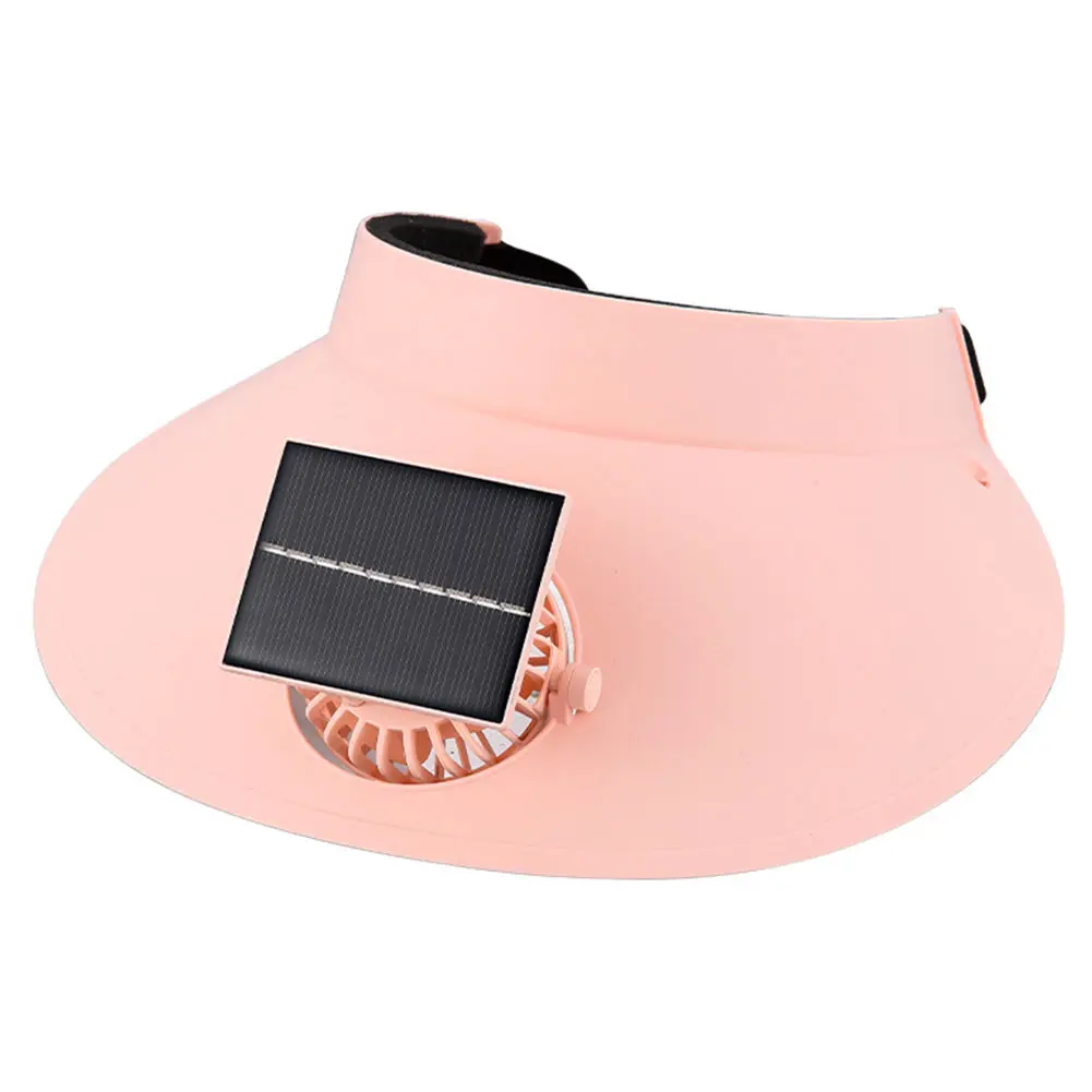 Empty Top Cap with Fan Three Temp Settings Breathable Cooling Fan Hat Beach Hat for Women for Sun Protection and Outdoor