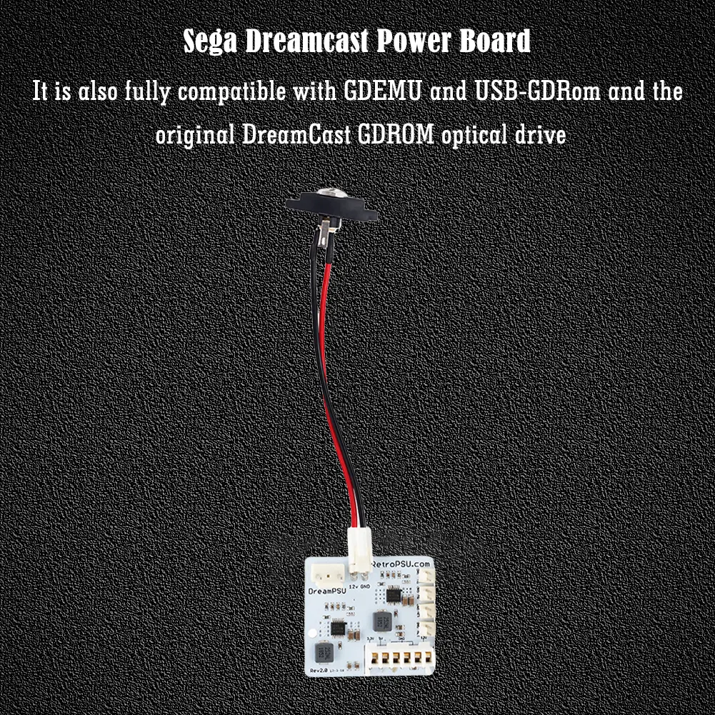For Dream PSU Rev2.0 Dream PSU 12V Power Supply Board Or/Power Plug Adapter For SEGA DreamCast Game Console Replacement Parts