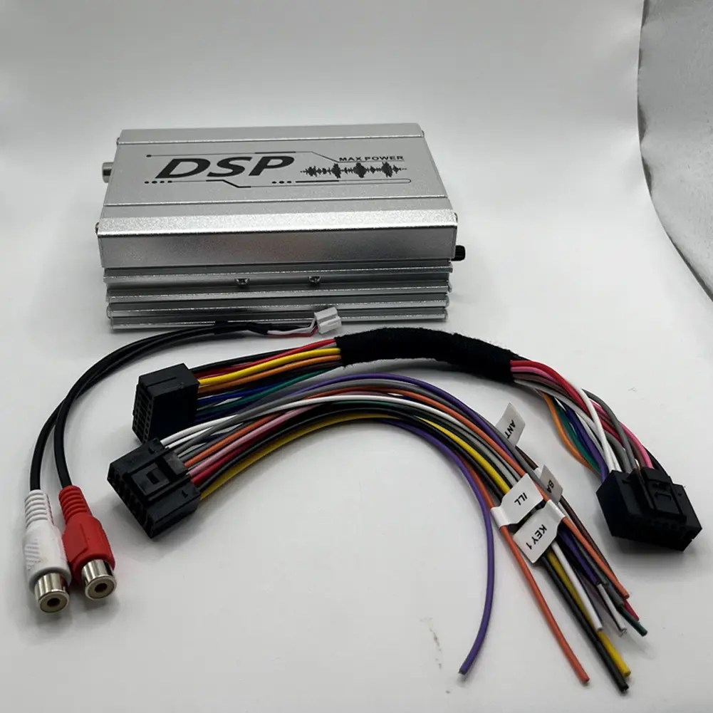 DSP Car Power Amplifier Support APP Control Audio Digital Sound Processor DSP Car Equalizer for Car Audio Enhancement